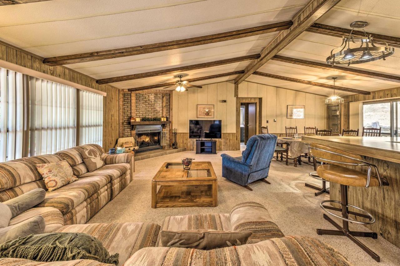 3 Mi To Ruidoso Winter Park Home With Fireplace! Exterior photo
