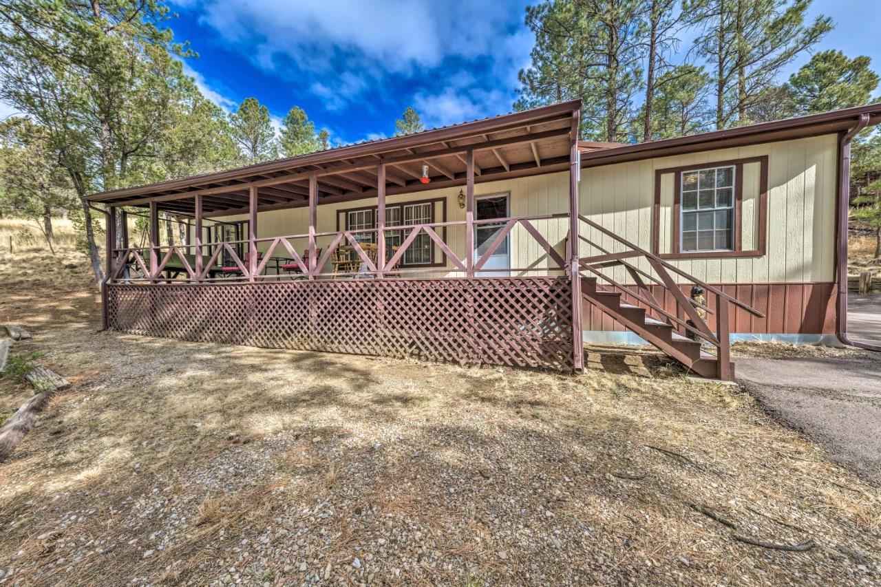 3 Mi To Ruidoso Winter Park Home With Fireplace! Exterior photo